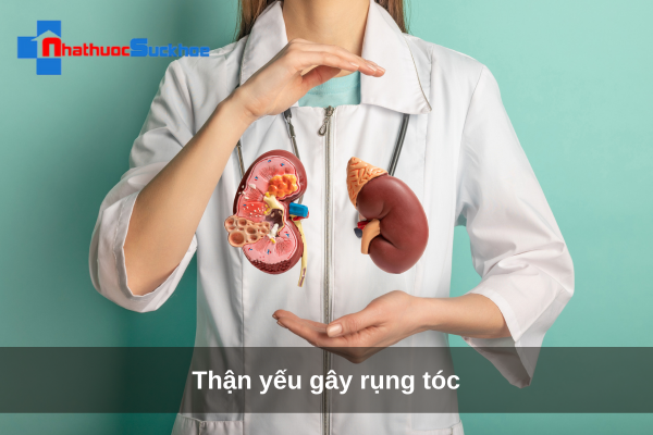 Thận yếu gây rụng tóc