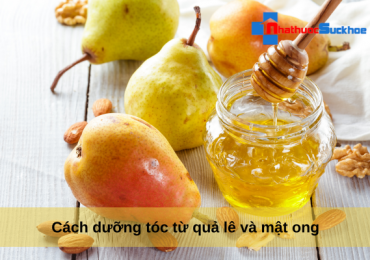 Cách dưỡng tóc từ quả lê và mật ong