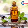 Làm tóc dày hơn bằng tinh dầu bạc hà