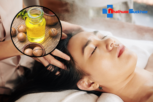Massage trực tiếp lên da đầu