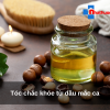 Tóc chắc khỏe từ dầu mắc ca