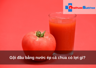 Gội đầu bằng nước ép cà chua có lợi gì?