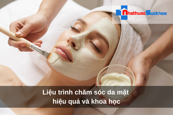 Liệu trình chăm sóc da mặt hiệu quả và khoa học