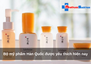 Bộ mỹ phẩm Hàn Quốc được yêu thích hiện nay